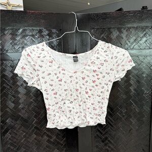 Floral Crop Top